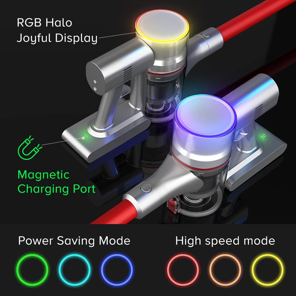 Airbot Aura Aura Vc801 19000Pa,無繩吸塵器手持棒便攜式真空除塵蟎灰塵感應磁性 V7 / V8 折疊款 Airbot Aura Aura Vc801 19000Pa,無繩吸塵器手持棒便攜式真空除塵蟎灰塵感應磁性 V7 / V8 折疊款